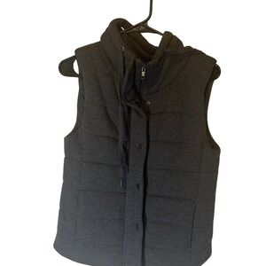 Dark gray women's size small vest #55